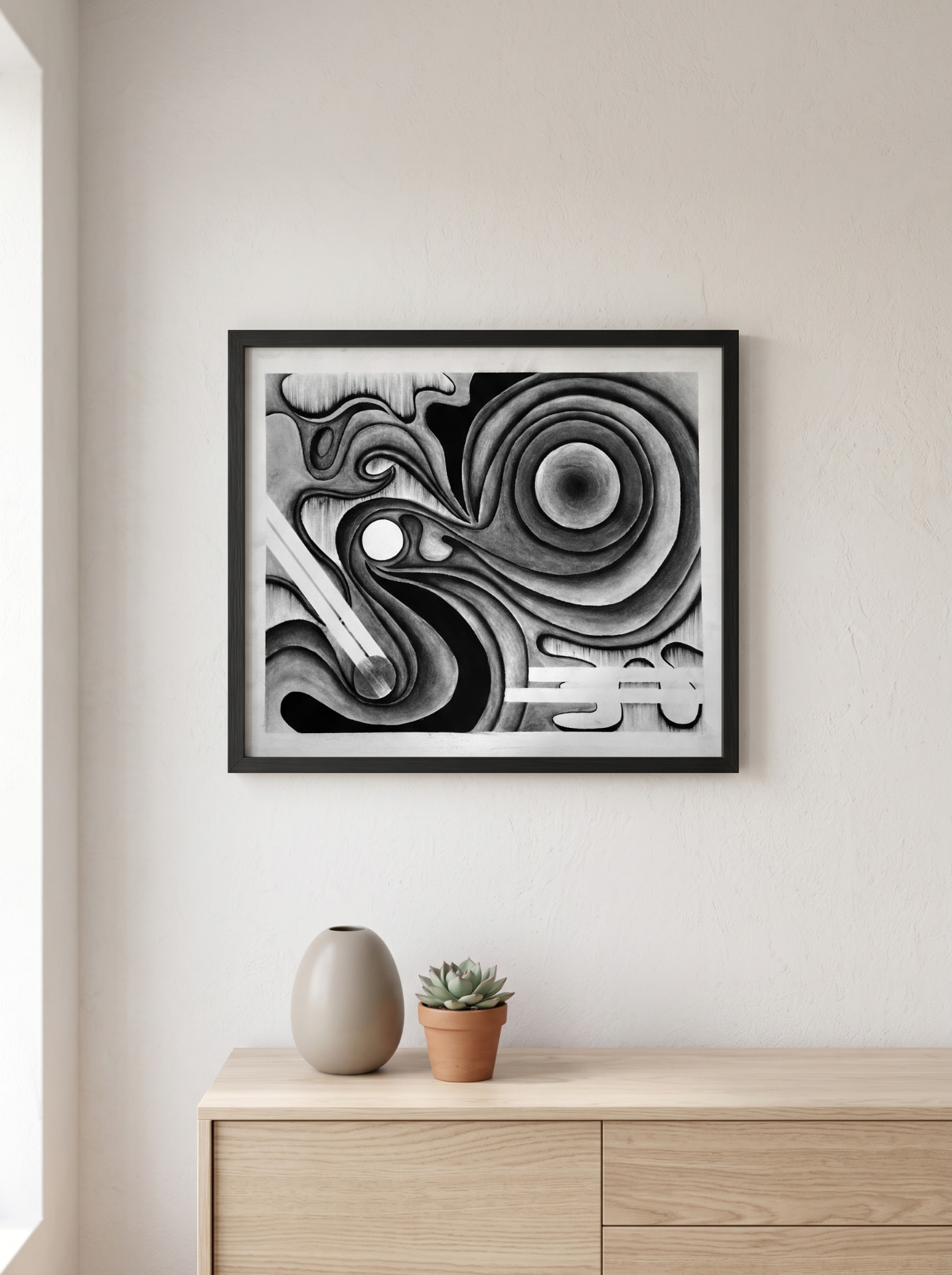 Analoge Werke — ABSTRAKTE ILLUSTRATION · 2023 — Annika Schott