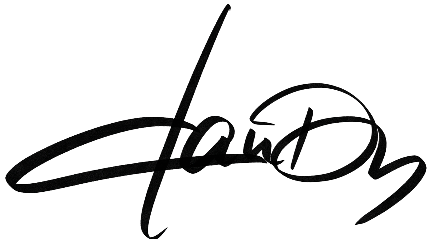 ClauDy — Signatur von Claudia Schott